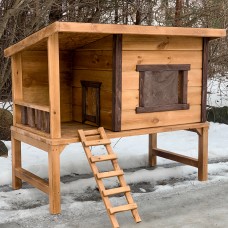 Домик для уличных котов " Леман"
