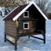 Утепленный домик для кошек "Сазон" Утепленный домик для кошек "Сазон"