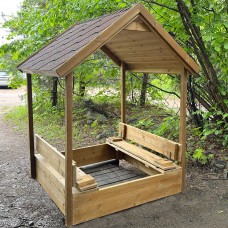 Песочница "Домик" 